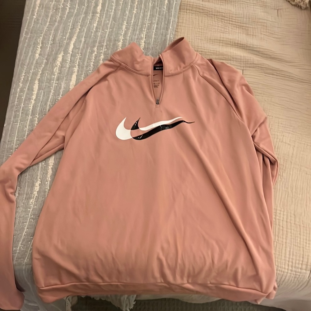 Pink Nike pullover